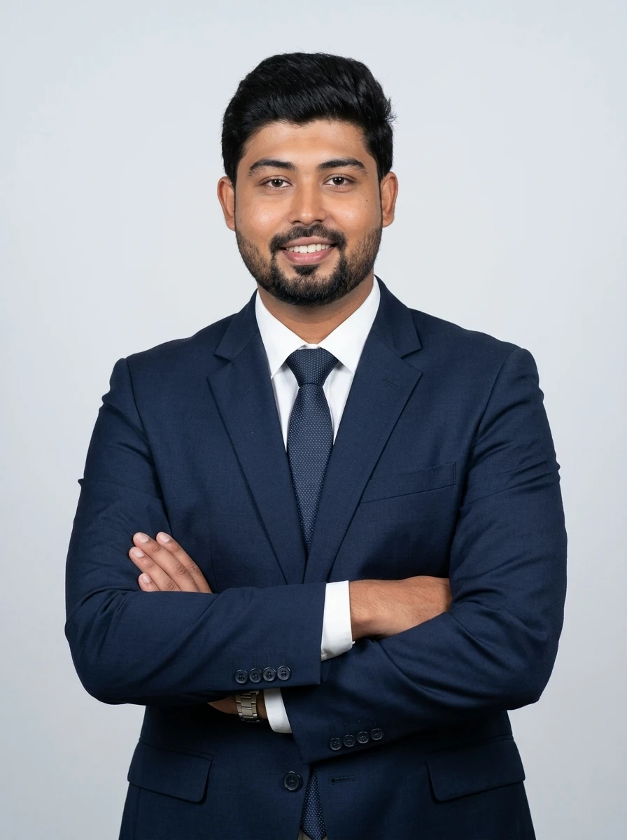 Portrait of Shahrukh Ali
